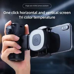 Portable Mobile Camera Assistant with Zoom Function, Three Color Fill Light, Phone Photography Stabilizer, Accessories for Smartphone Use