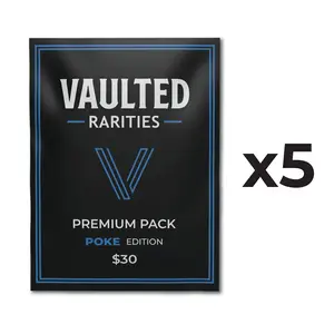 5x Vaulted Rarities - POKE Premium Pack