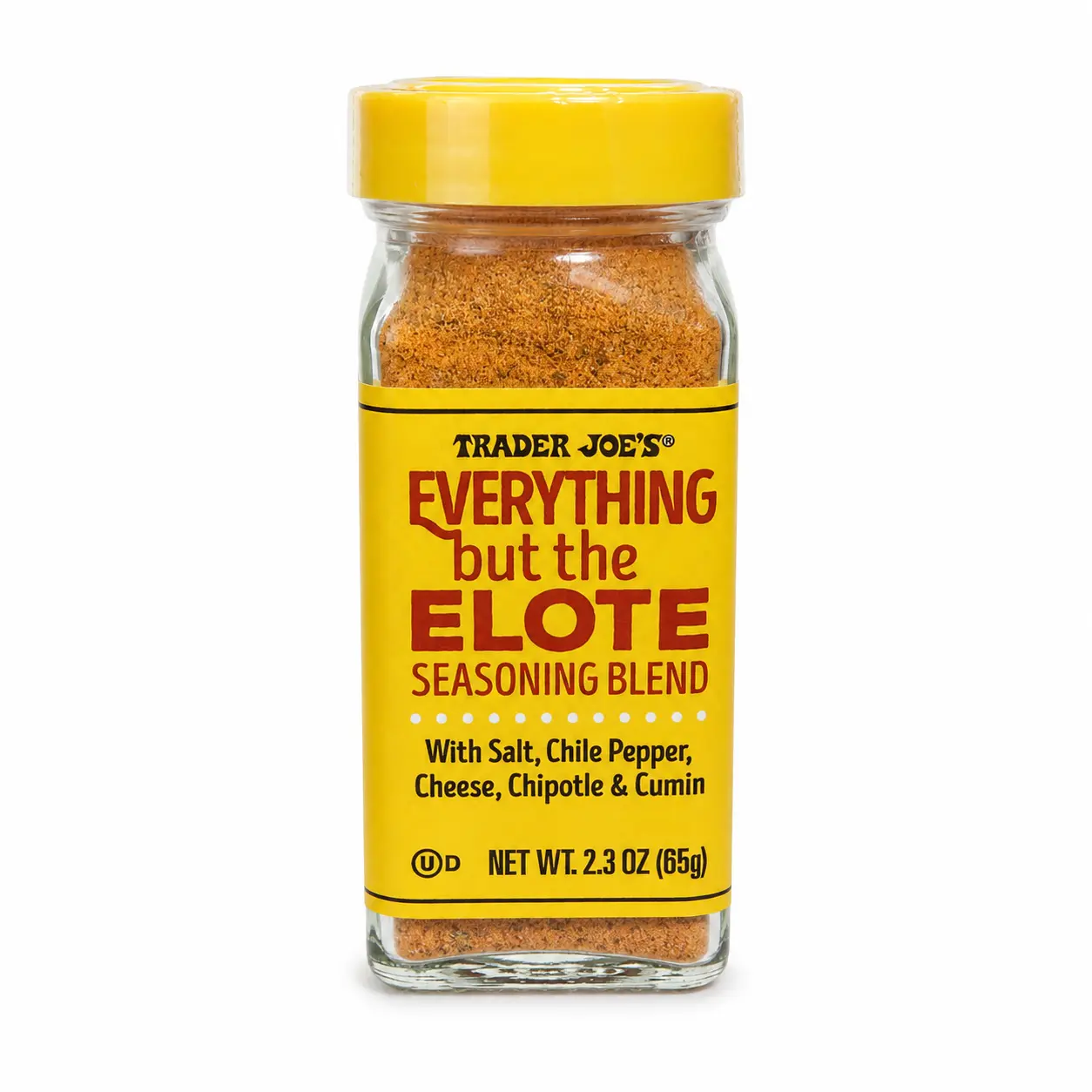 Trader Joe's Everything but the Elote Seasoning Blend with Salt Chile Pepper Cheese Chipotle & Cumin