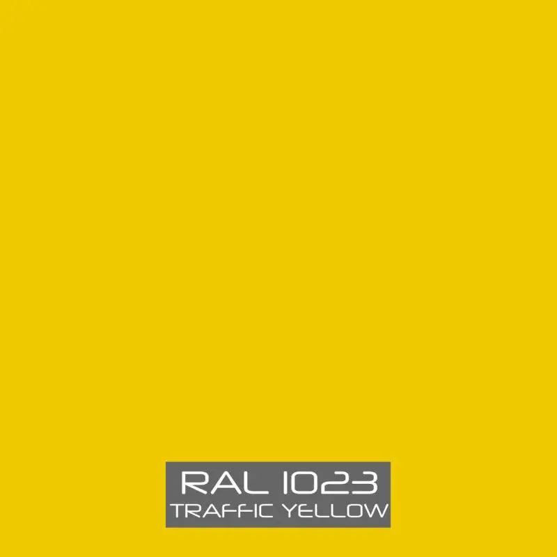 RAL 1023 Traffic Yellow Powder Coating Paint 1 LB