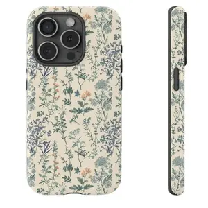 Vintage Botanical - IPhone Case|   Floral|   Cover Suitable for IPhone17 16 15 14 13 12 SE Max Pro