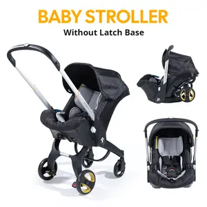 Baby stroller Multi-functional highlandscape Folding Stroller, Cotton Seat Cushion, the Push Rod can be Adjusted Up, Down, Forward And Backward,Shopping Mall Baby Stroller,High-Quality Travel Baby Stroller