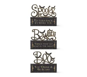 RC Home Decor-7.75" Halloween Tabletop Sign