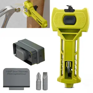 Door Lock Installation Kit, 1 Count Door Lock Mortise Tool, Precise Scoring & Chiseling Tool, Woodworking Tool, Suitable for Woodworking DIY, Door Installation