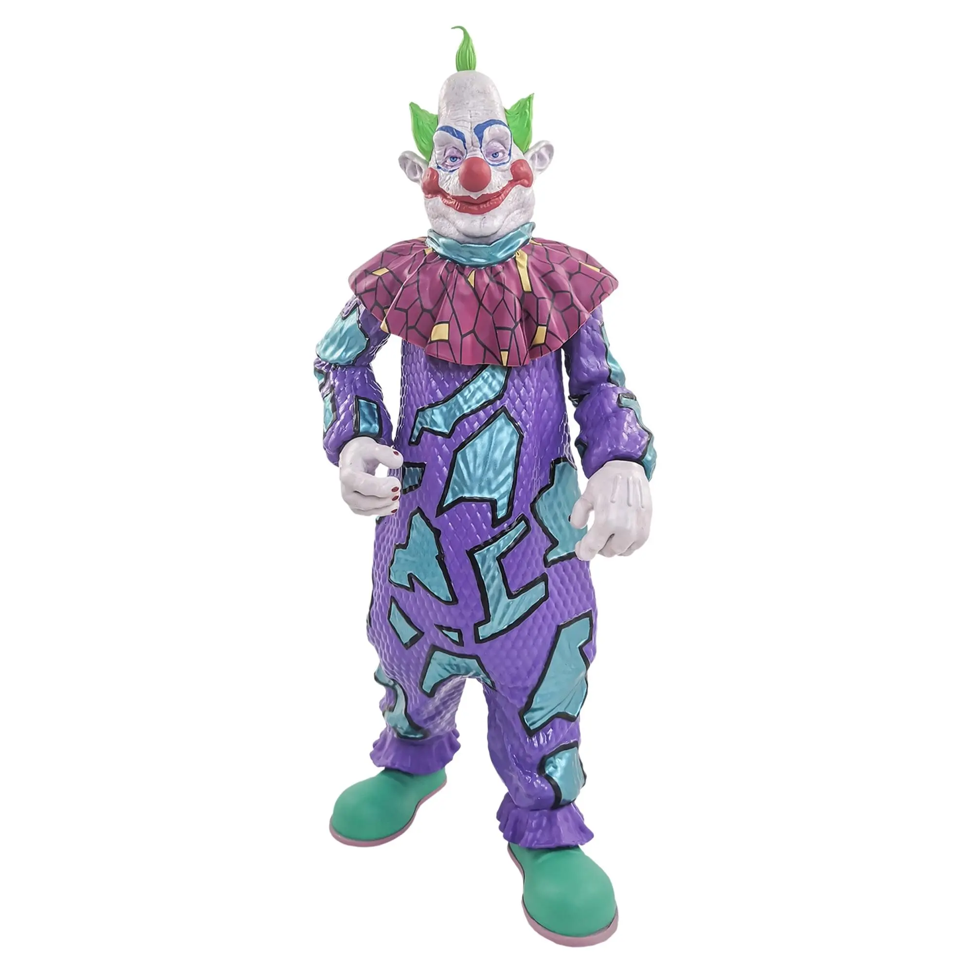 Killer Klowns from Outer Space Scream Greats 8-in Plastic Halloween Collectible Figure, Unisex Jumbo Size Jumbo