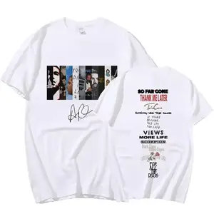 Drake Album Cover T-Shirt – Signature Graphic Tee Featuring For All The Dogs & Iconic Albums, Hip-Hop Merch for Rap Fans & Music Lovers
