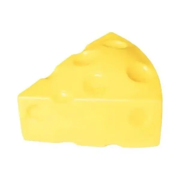 Squishy crunchy triangle cheese stress relief