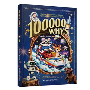 【FY Books】Children's Encyclopedia "Why 10,000?" Elementary School Extracurricular Reading - Updated Topics in AI Aerospace New Energy Biology Astronomy Geography