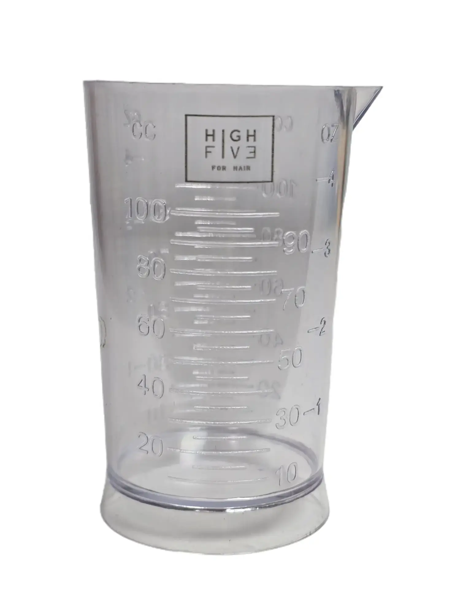 Professional Measuring Cup for Peroxide & Hair Color with Clear mL & oz Markings for Accurate Mixing at Salon or Home Use