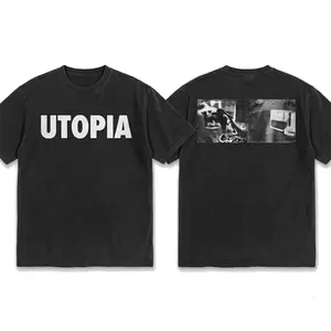 Utopia Graphic Tees Classic Unisex T-Shirt Gildan Premium Cotton Regular Fit Streetwear for Fashion Lovers
