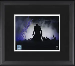 The Undertaker WWE Framed Autographed 8" x 10" WrestleMania 29 Entrance Photograph - Fanatics Authentic Certified