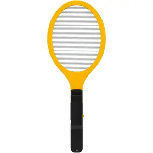 Electric Fly Swatter - Bug Zapper - Powerful 2200V Mosquito & Flies Killer, Fly Swatter for Indoors & Outdoors, Handheld Electric Zapper for Home, Kitchen, Camping (2AA Batteries Included)