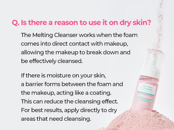 [Dr.Melaxin Official] Melting Cleanse Hypoallergenic Makeup remover with Quick Bubble, Deep Pore Cleansing for all skin type, 150ml