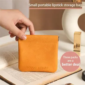 Multi-pack Small Cosmetic Bag, Women's Mini Portable Cosmetic Bag, Coin Purse Lipstick Cosmetic Accessories Storage Bag, Small Travel Set Storage Bag