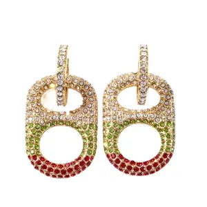 Mistletoe Magic Ombre Signature Pop Tab Earrings