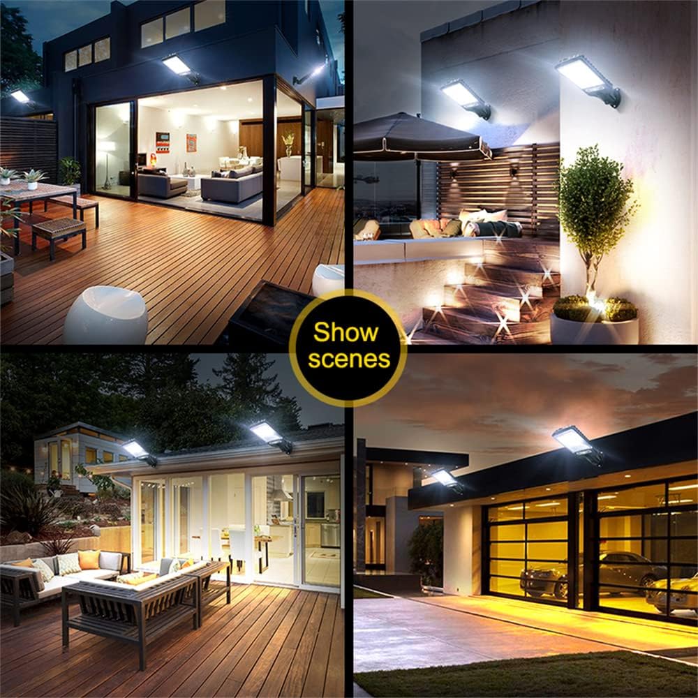 4 Sets Solar Powered LED Street Lights – Smart Remote & IP65 Motion Sensor – 3 Modes (Security/Dim/Highlight) for Pathways, Garages, Backyards & Front Yards – Heavy-Duty Waterproof Lighting Solution for Home & Outdoor Areas 4 Sets Solar Powered LED Street Lights – Smart Remote & IP65 Motion Sensor – 3 Modes (Security/Dim/Highlight) for Pathways, Garages, Backyards & Front Yards – Heavy-Duty Waterproof Lighting Solution for Home & Outdoor Areas