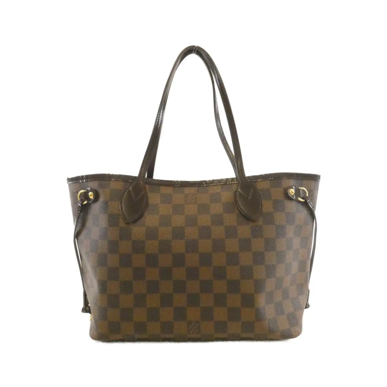 Pre-owned Louis Vuitton Canvas Tote Bags Neverfull Damier Bag