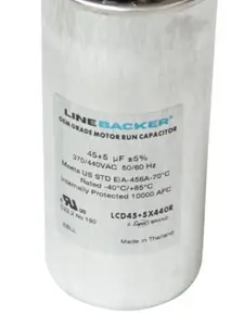 SUPCO LCD45+5X440R Run Capacitor 440V 4+5/440R