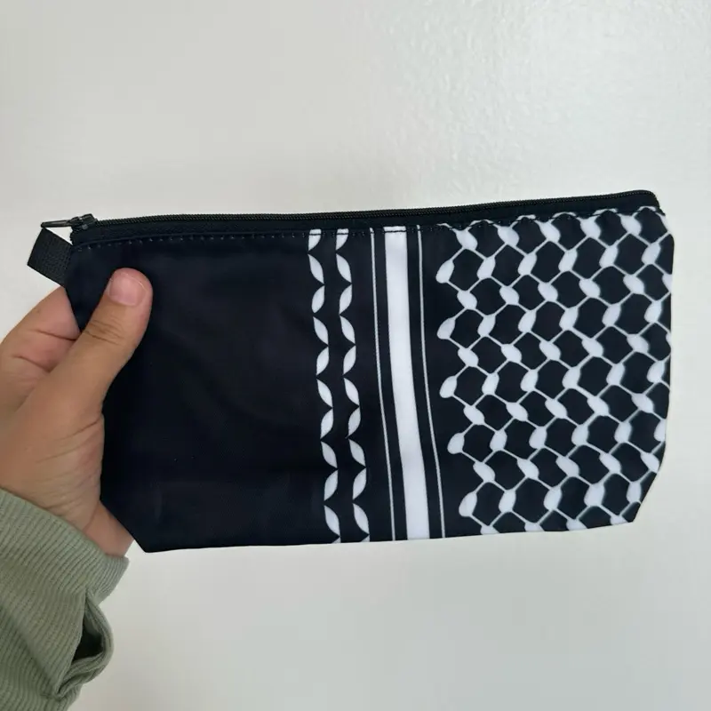 Black Keffiyeh pouch