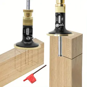 Wheel Marking Gauge with Fine-tuning Woodworking European Style Scriber Carpentry Parallel Line Drawing Mortise Wood Scribe Tool