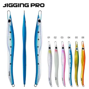 Jigging Pro Glow fishing lure 60g-150g Metal jig | Slow Pitch jig & Fast Retrieve for Night Fishing | Glowing Belly Lures for Saltwater Bass & Snapper