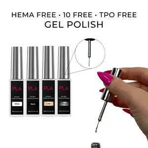 PLA Gel Polish Liners | Nail Art Pens | HEMA-Free | TPO-Free | 10mL Each