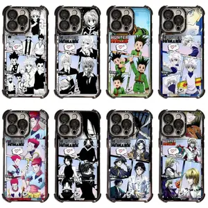 Killua HUNTER×HUNTER Kawaii Painting Anime Phone Cases For iPhone 17 16 15 14 13 12 11 Promax Pro Air Plus Shockproof Cover Casing Protection Best Gifts For Valentine Christmas Birthday