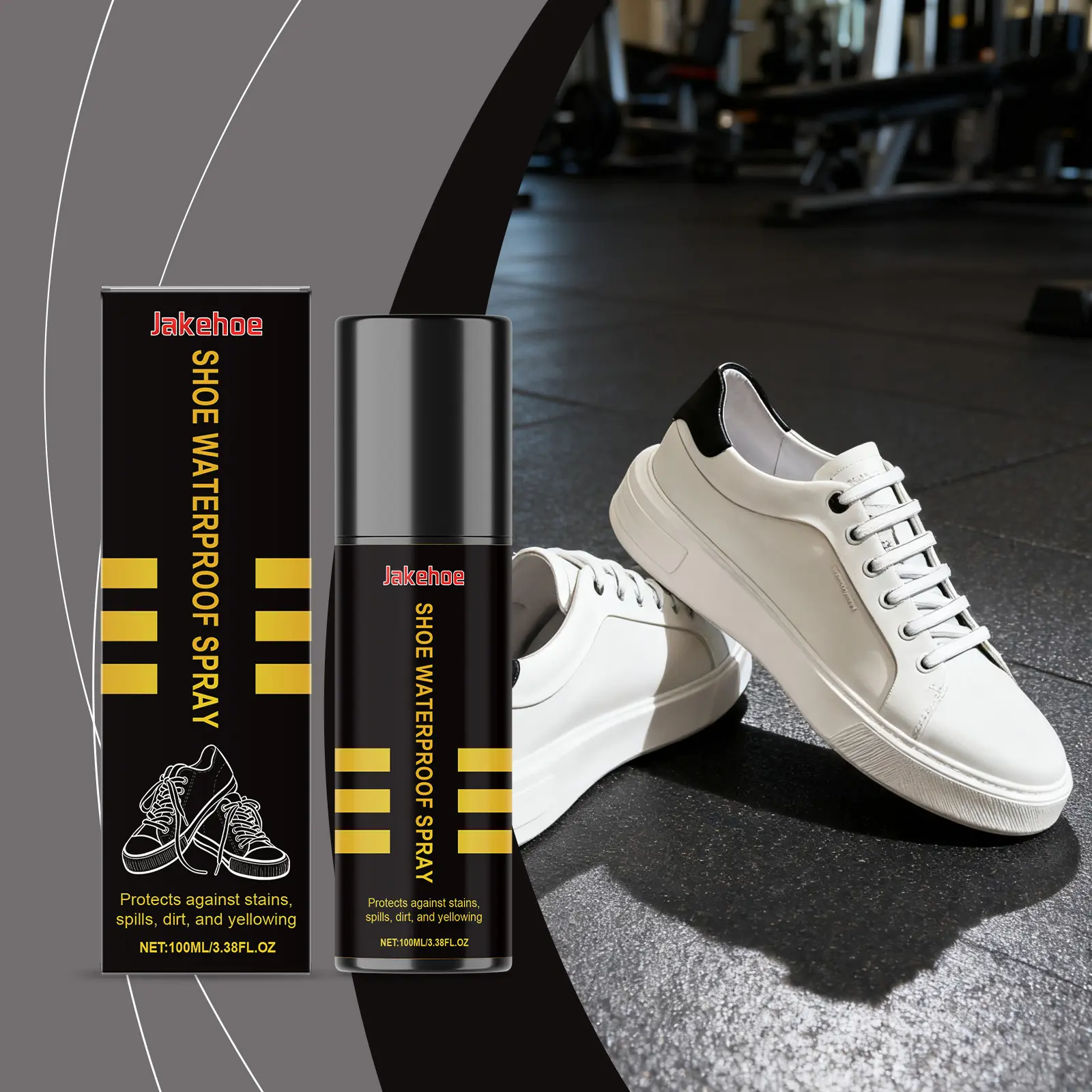 Waterproof Shoe Spray – A must-have for cleaning and protecting snow boots and white sneakers from dust, water, and rain