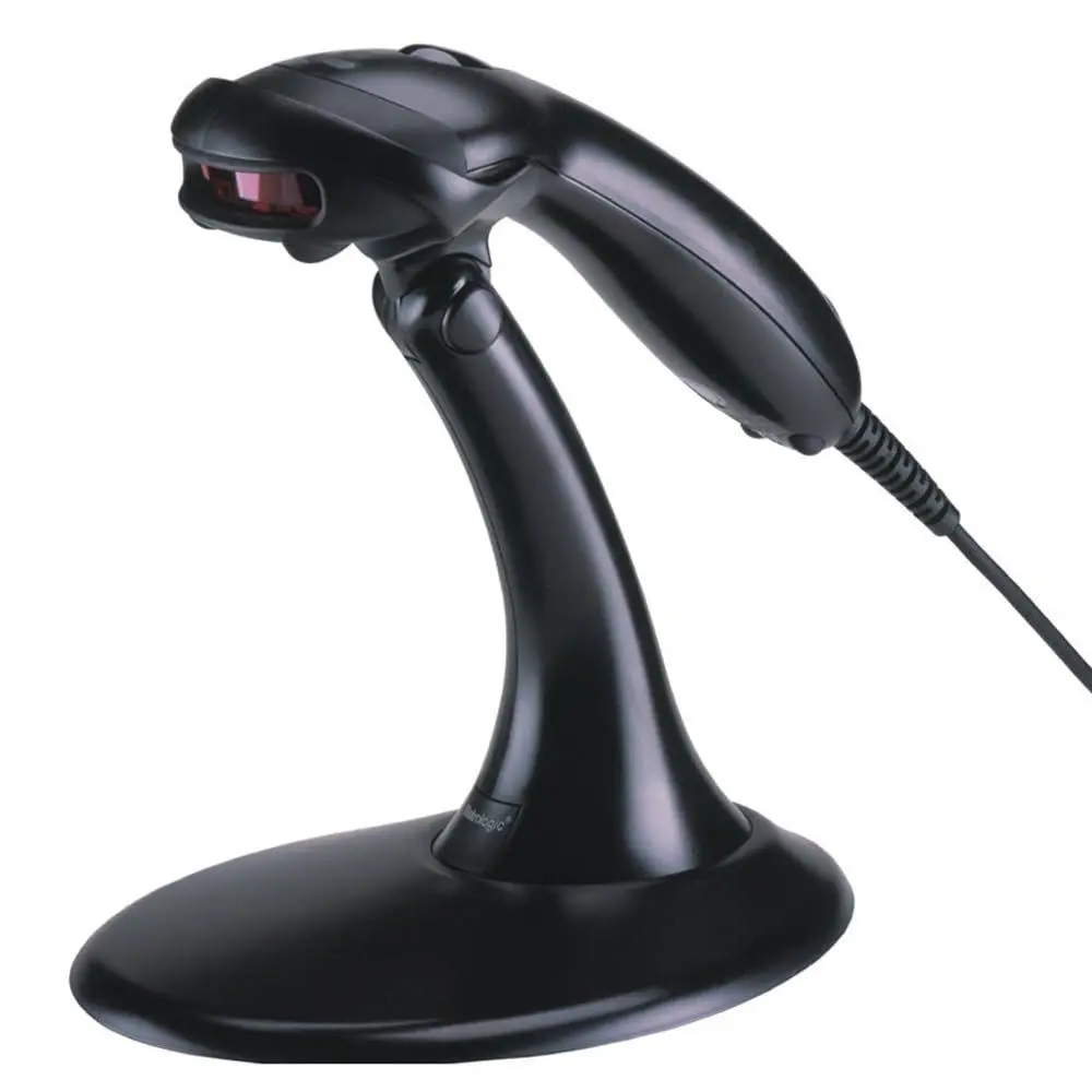 Honeywell MK9540-37A38 VoyagerCG 9540 Handheld 1D Barcode Reader with USB Cable & Stand Black Compact Scanner for GS1 DataBar & RSS Codes