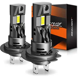 2017 Hyundai Santa Fe H7 120W 6500K White IP67 LED Headlight Bulb 2PCS SEALIGHT S2