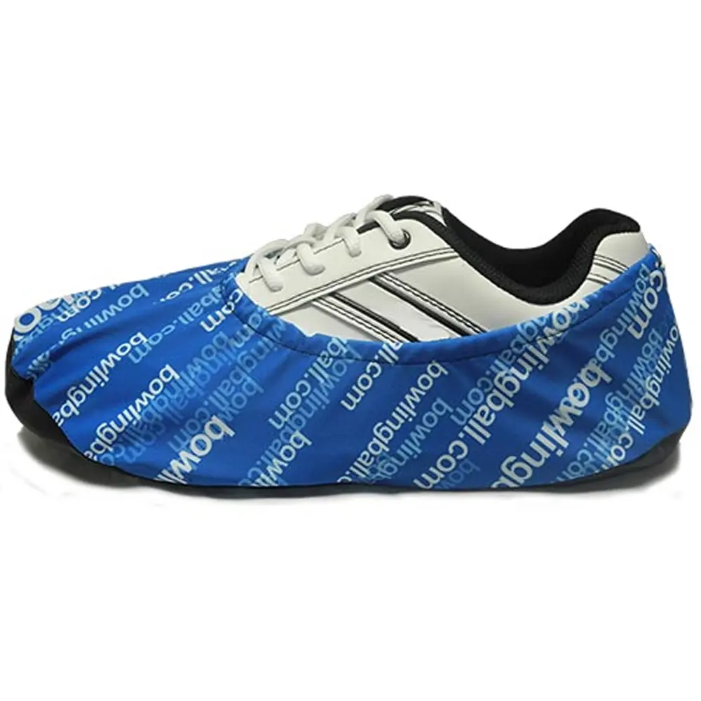 bowlingballcom Logo Premium Unisex Bowling Shoe Protector Cover, Dye-Sublimated Protective Fabric Accessory for Keeping Shoes in Tip-Top Shape, X-Large Size, Keep Shoes In Tip-Top Shape