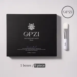 OPZI Oxygen Infusion Anti-Aging Mask | Firming, Hydrating & Radiance | 8 Treatments Soft Hypoallergenic Skin Repair Radiant Moisture Foam Retinol