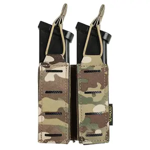 Votagoo Outdoor Tactical Equipment Bag Fast Draw 9mm Accessories Molle Pouch Camo Vest Accessories, Durable & Versatile Design