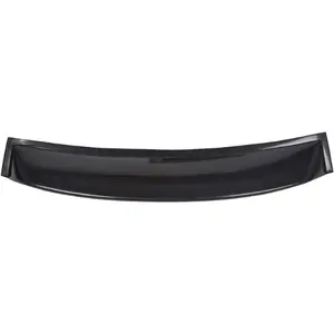 ECOTRIC Roof Spoiler for 2006-2011 Honda Civic 4DR Sedan Black ABS Rear Visor Vent Wing Window Deflector Car Accessories