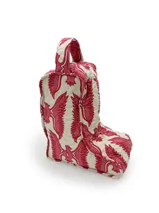 Chase Firebird Sand / Fuchsia Quilted Boot Bag