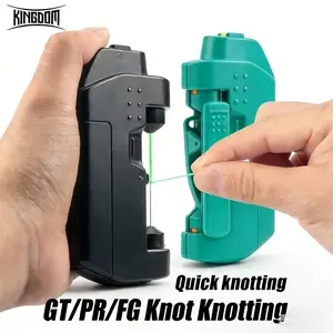 1PC GT/PR/FG Fishing Line Knotter, PE Line Leader Tool, ABS Anti-Slip Knotting Tool, Portable Fishing Accessories, Fishing Tools