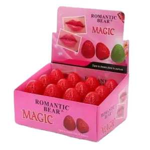 Lip Balm Makeup straverry Cosmetic Romantic Bear Lip Balm Makeup straverry Cosmetic Romantic Bear