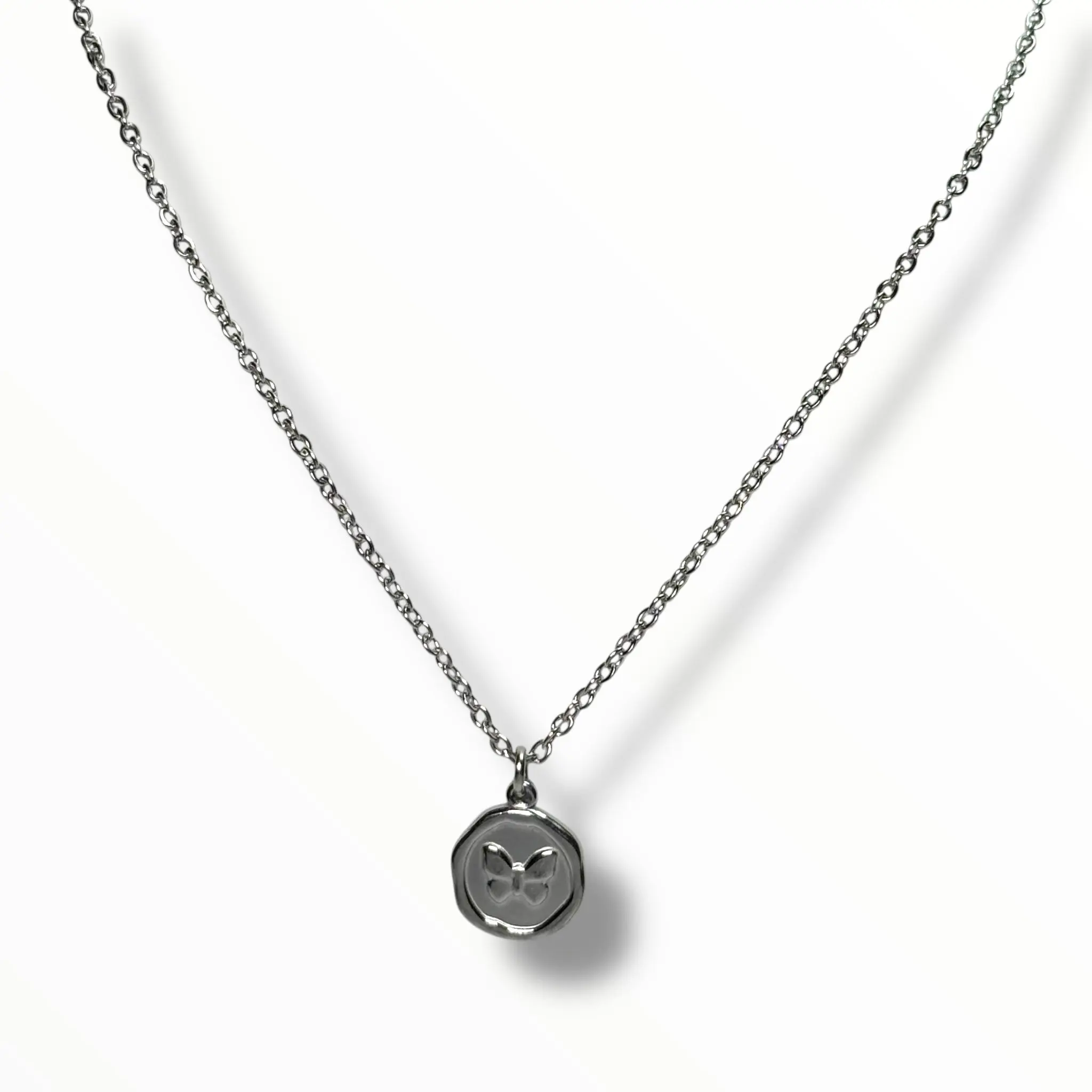 Stamped Chain stainless steel hypoallergenic chain for women