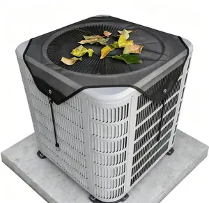 36x36 Inch Large Conditioner Cover for Outside, Breathable Mesh AC Covers Outdoor - Top Universal Defender, Durable All-Season Protection, Keeps Leaves, Debris & Cold Air Out, Extends AC Lifespan Steel scent air