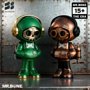 MR.BONE MINI Series Blind Box ,Collectible Toys Desktop Display Case Home Decoration ldeal,gift for boy,2.67inch Random Mystery Toys Action Figures