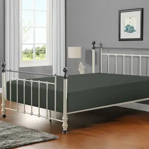 Bedsum Microfiber Deep Pocket Fitted Sheet, Soft, Wrinkle-Free, Fade-Resistant Fitted Bed Sheet