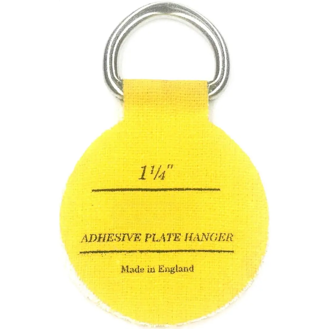 Flatirons  Adhesive Plate Hanger Set (6-1.25 Inch Hangers)