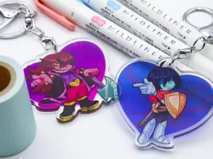 Deltrarune Acrylic ; 3" Acrylic Keychain