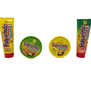 Pulparindo Squeeze & Pulparindo Rim Dip Sweet And Spicy Sauce with Tamarind Pulp Gum