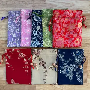 High Quality Embroidered Drawstring Pouch