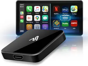 AutoSky CarPlay TV Adapter - Convert Any Wired CarPlay to Wireless CarPlay, adds an HDMI input