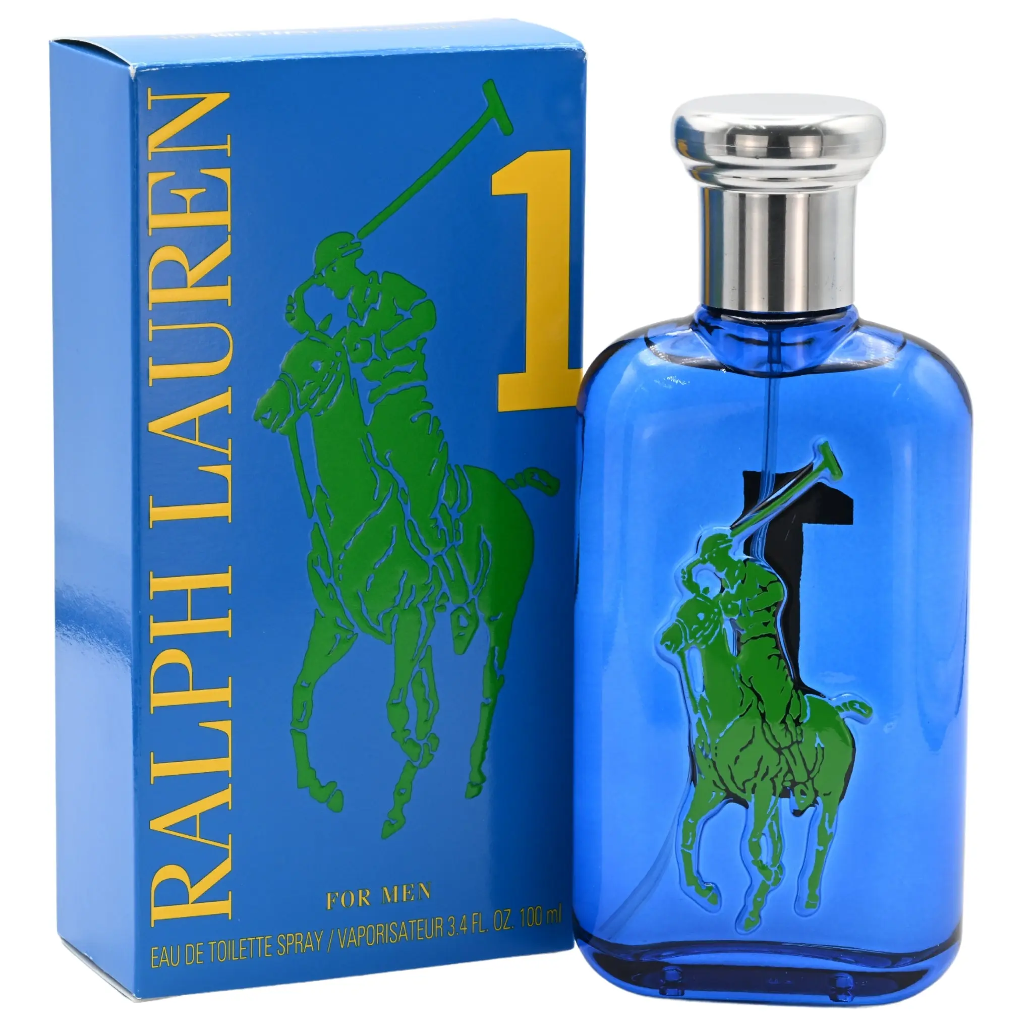 Ralph Lauren Big Pony #1 Blue Eau de Toilette for Men, Citrus Woody Fragrance with Lime & Grapefruit, 3.4 fl oz Spray - Ideal for Father's Day Gifts & Mens Gifts for Him, Scent Fragrance, Oak Warmth, Ideal Dad Gift