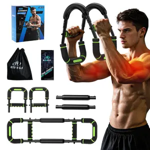 Arm Trainer, Adjustable Chest Workout Equipment for Men & Women, Home Gym Strength Trainer, Muscle Builder & Strength Training for Arms,