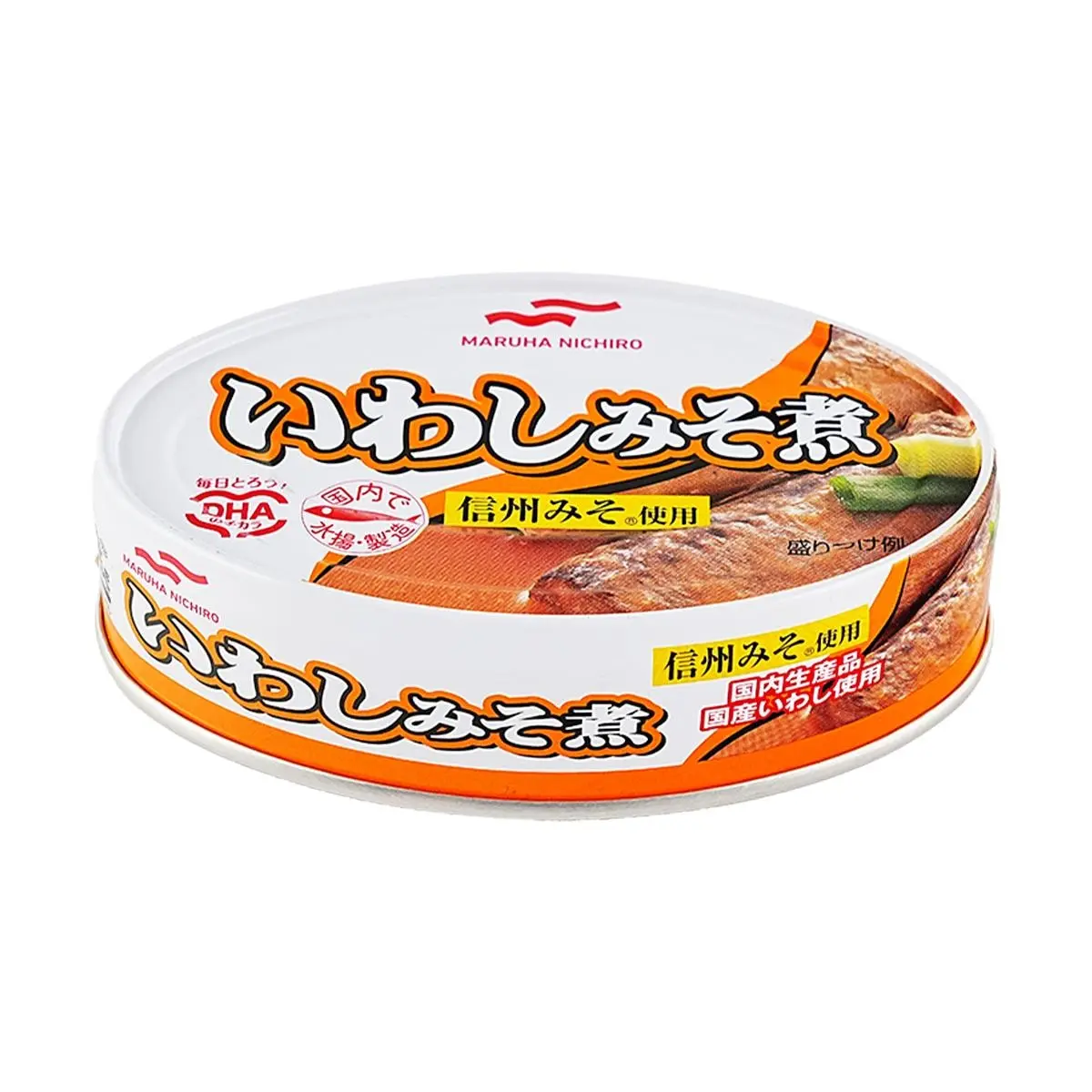 MARUHA NICHIRO Miso Simmered Sardines 100g - Ready-to-Eat Japanese Canned Fish, Rich in DHA, Perfect for Rice, Salads & Snacks