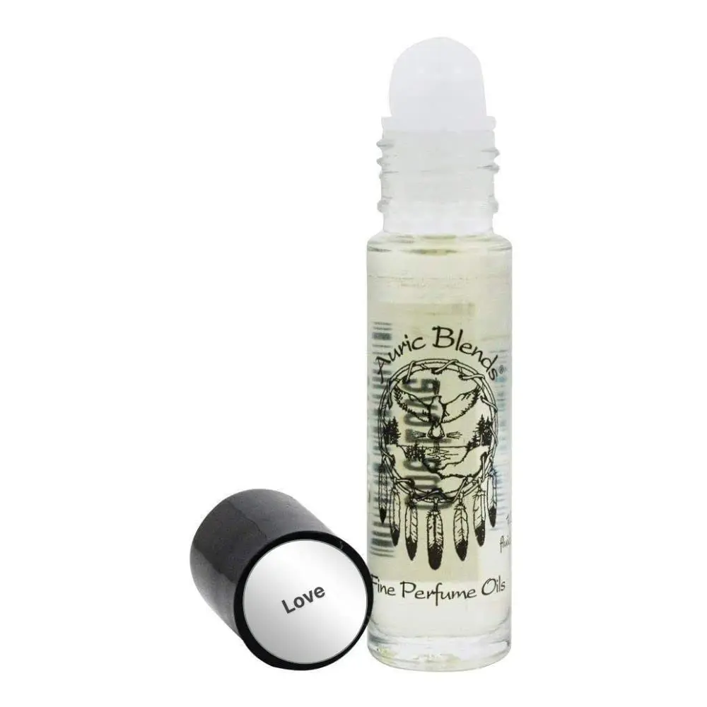Auric Blends Love Roll‑On Perfume Oil 0.33 oz – Alcohol‑Free, Vegan